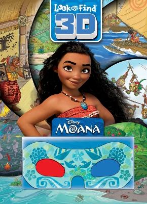 Disney Moana Look And Find 3D book