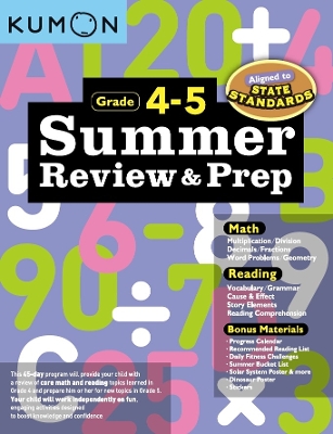 Summer Review & Prep: 4-5 book