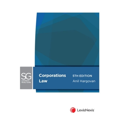 LexisNexis Study Guide: Corporations Law by Hargovan