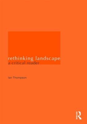 Rethinking Landscape book