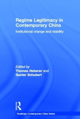 Regime Legitimacy in Contemporary China book