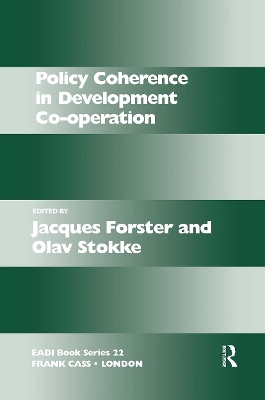 Policy Coherence in Development Co-operation by Jacques Forster