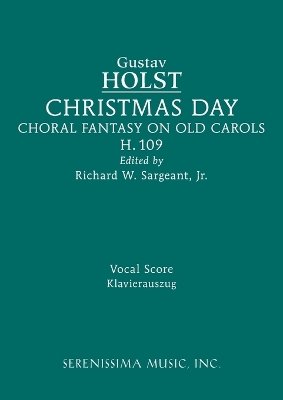 Christmas Day, H.109: Vocal score book