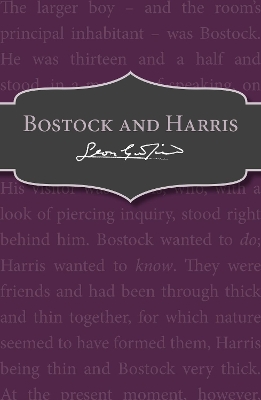 Bostock and Harris book