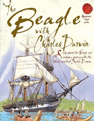 Beagle With Charles Darwin book