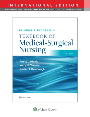 Brunner & Suddarth's Textbook of Medical-Surgical Nursing by Dr. Janice L. Hinkle