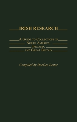 Irish Research book