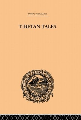 Tibetan Tales Derived from Indian Sources by F. Anton von Schiefner