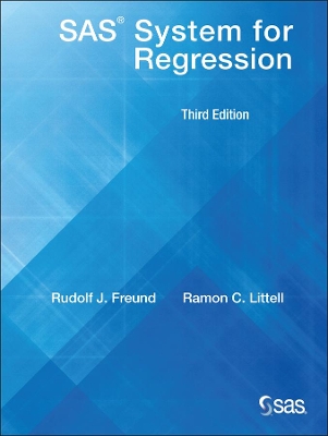 SAS System for Regression, Third Edition book