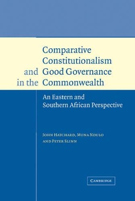 Comparative Constitutionalism and Good Governance in the Commonwealth book