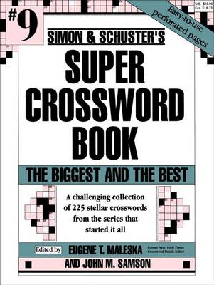 S & S Super Crossword Book # 9 book