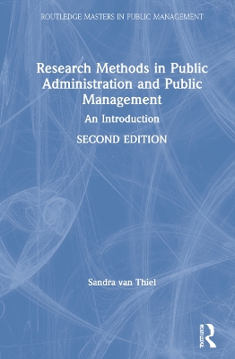 Research Methods in Public Administration and Public Management: An Introduction book