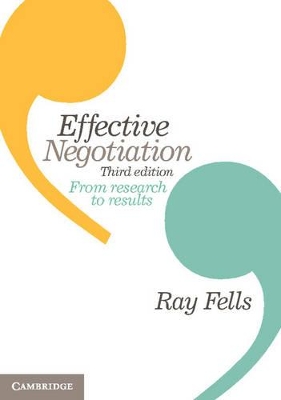 Effective Negotiation book