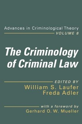 Criminology of Criminal Law by Freda Adler