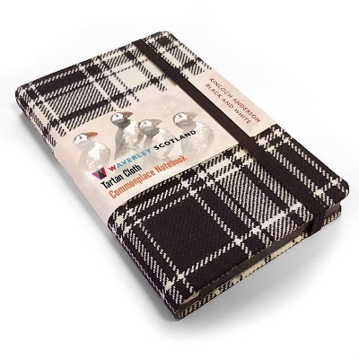 Black and White Tartan: Pocket: 14 x 9cm: Scottish Traditions: Waverley Genuine Tartan Cloth Commonplace Notebook book