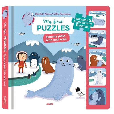 My First Puzzles: Sammy Plays Hide and Seek book