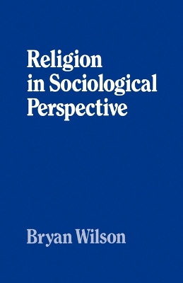 Religion in Sociological Perspective book