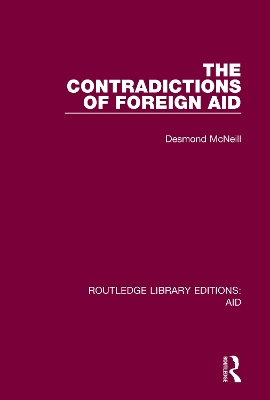 The Contradictions of Foreign Aid by Desmond McNeill