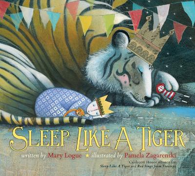 Sleep Like a Tiger (Lap Board Book) by Mary Logue