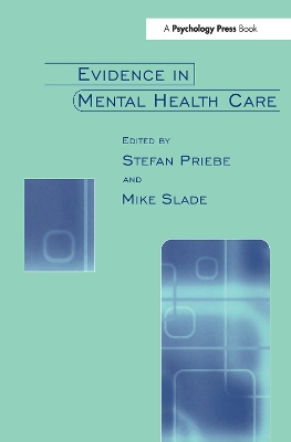 Evidence in Mental Health Care book