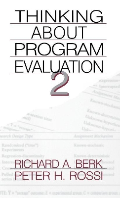 Thinking about Program Evaluation book