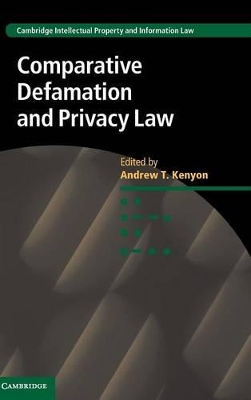 Comparative Defamation and Privacy Law book