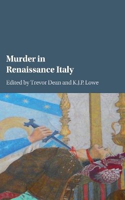 Murder in Renaissance Italy book