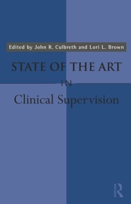 State of the Art in Clinical Supervision book