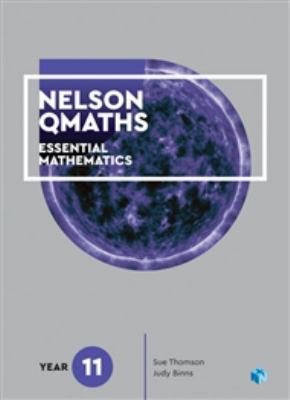 Nelson QMaths 11 Mathematics Essential Student Book book