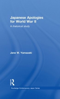 Japanese Apologies for World War II book