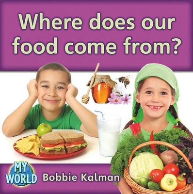 Where Does Our Food Come From? by Bobbie Kalman