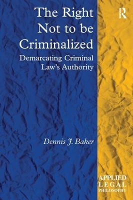 Right Not to be Criminalized book
