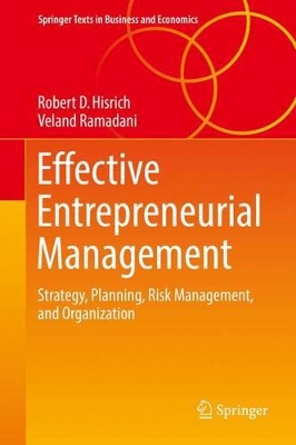 Effective Entrepreneurial Management by Robert D. Hisrich