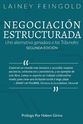 Negociación Estructurada: Una alternativa ganadora a los Tribunales book