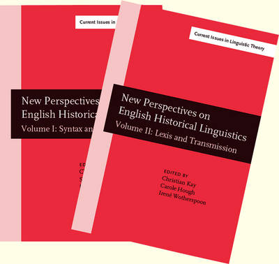 New Perspectives on English Historical Linguistics by Christian Kay
