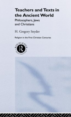 Teachers and Texts in the Ancient World book