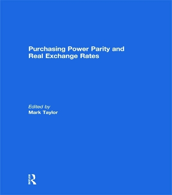 Purchasing Power Parity and Real Exchange Rates book