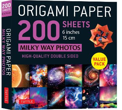 Origami Paper 200 sheets Milky Way Photos 6 Inches (15 cm): Tuttle Origami Paper: High-Quality Double Sided Origami Sheets Printed with 12 Different Photographs (Instructions for 6 Projects Included) book