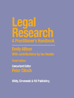 Legal Research: A Practitioner's Handbook book