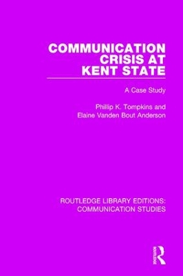 Communication Crisis at Kent State book