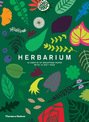 Herbarium: Gift Wrapping Paper Book by Caz Hildebrand