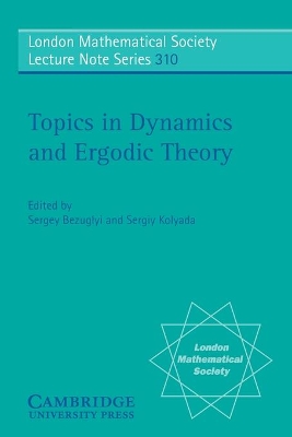 Topics in Dynamics and Ergodic Theory book