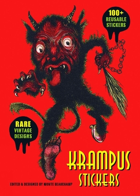 Krampus Stickers by Monte Beauchamp