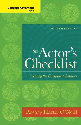 Cengage Advantage Books: The Actor's Checklist book