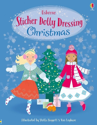 Sticker Dolly Dressing Christmas book