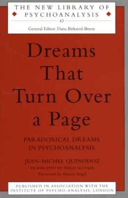 Dreams That Turn Over a Page by Jean-Michel Quinodoz
