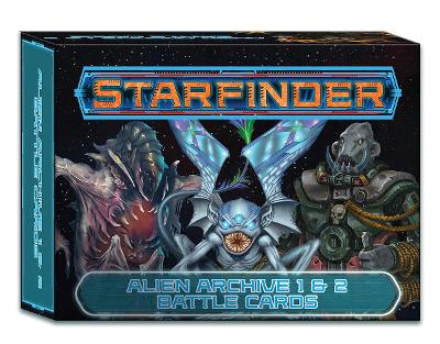 Starfinder Alien Archive 1 & 2 Battle Cards book