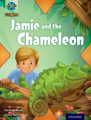 Project X Origins: Turquoise Book Band, Oxford Level 7: Hide and Seek: Jamie and the Chameleon book