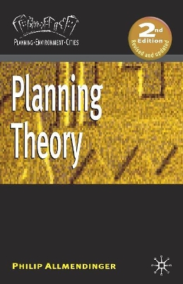 Planning Theory by Philip Allmendinger