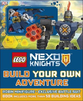 LEGO NEXO KNIGHTS Build Your Own Adventure book